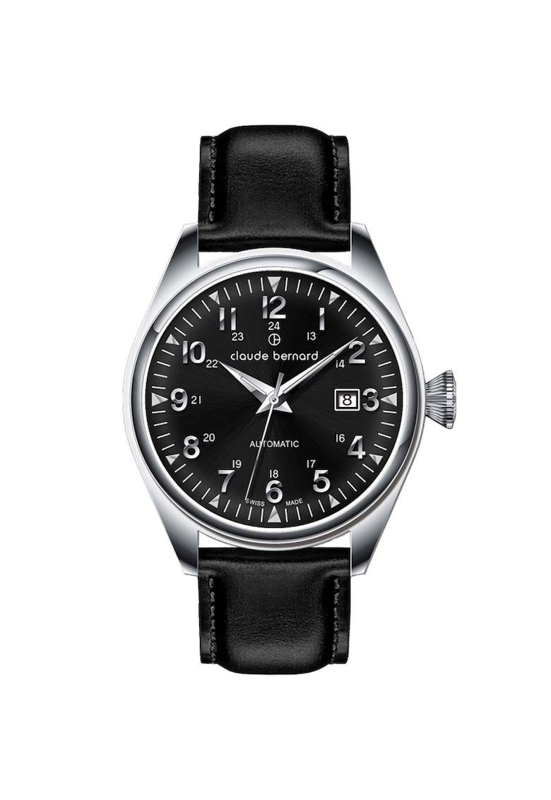 Ceas barbatesc 80132 3C NIN Automatic Argintiu