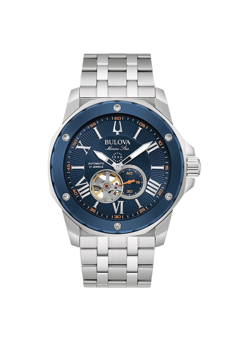 Ceas barbatesc 98A302 Automatic Argintiu