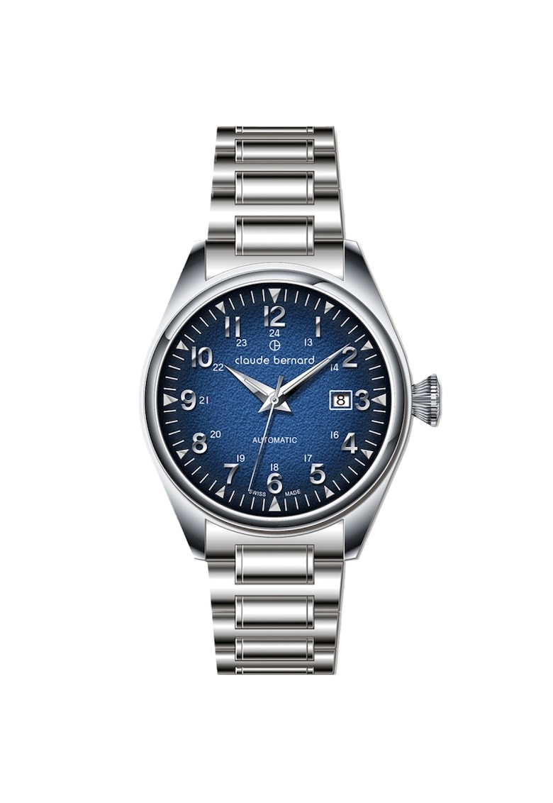 Ceas barbatesc 80132 3M BUIND Automatic Argintiu