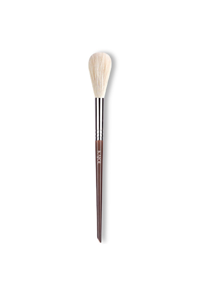 Pensula profesionala pentru aplicarea iluminatorului - din par fin de capra - K-F06 - ™ Pensula profesionala pentru aplicarea iluminatorului - din par fin de capra - K-F06 - ™