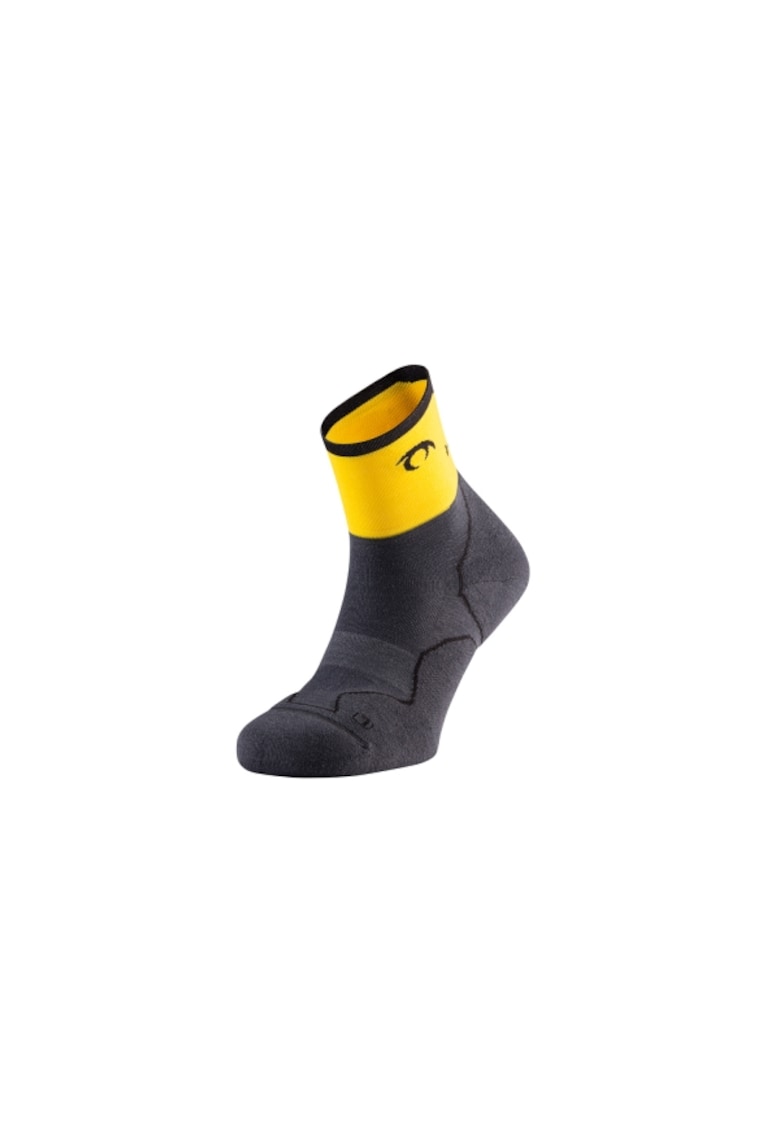Lurbel Ciorapi Trail Running - Desafio Four - gri inchis-galben