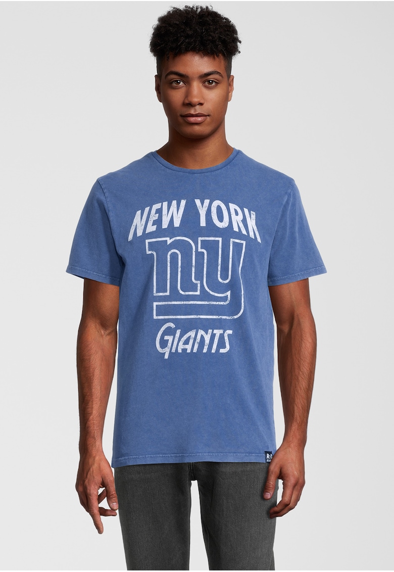 Tricou de bumbac cu logo NFL NY Giants 2095