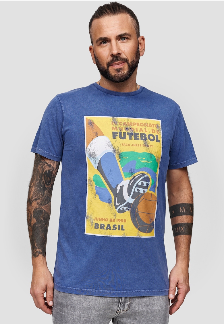 Tricou din bumbac cu imprimeu foto FIFA World Cup 1950 3281