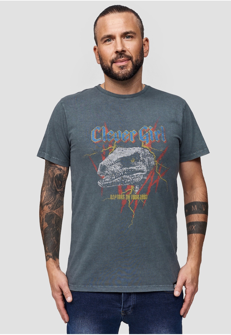 Tricou cu imprimeu graficJurassic Park T-Rex Rock 3295