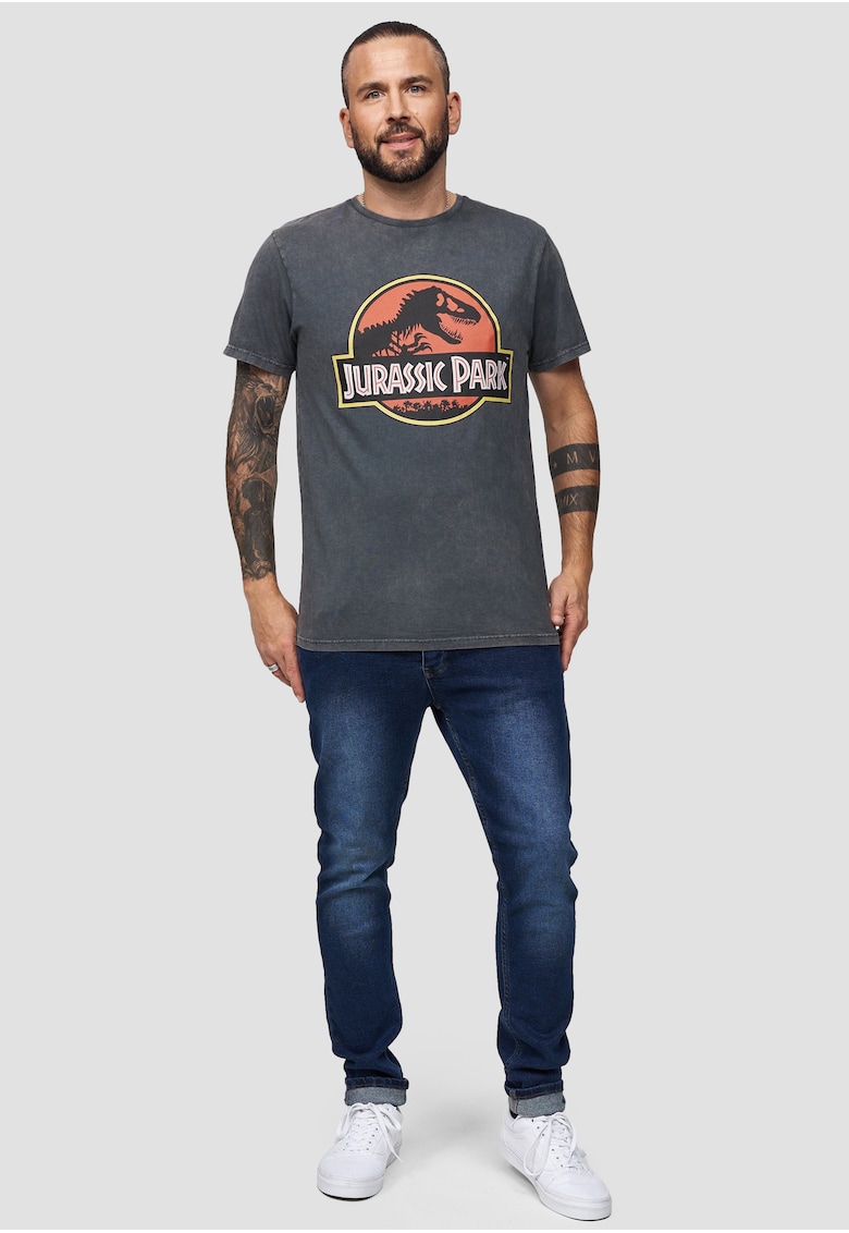 Tricou cu imprimeu logo Jurassic Park 3299