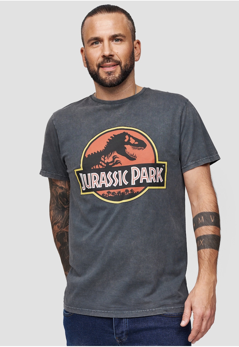 Tricou cu imprimeu logo Jurassic Park 3299