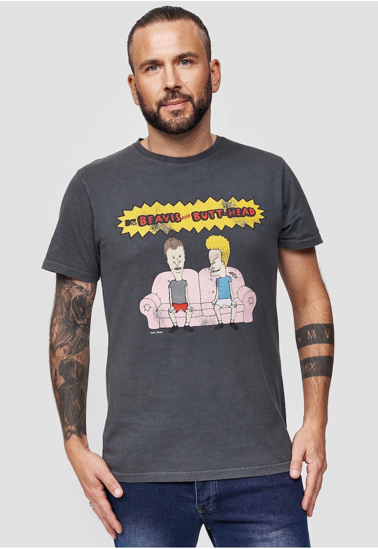 Tricou cu imprimeu cu desene animate Beavis And Butthead 3303