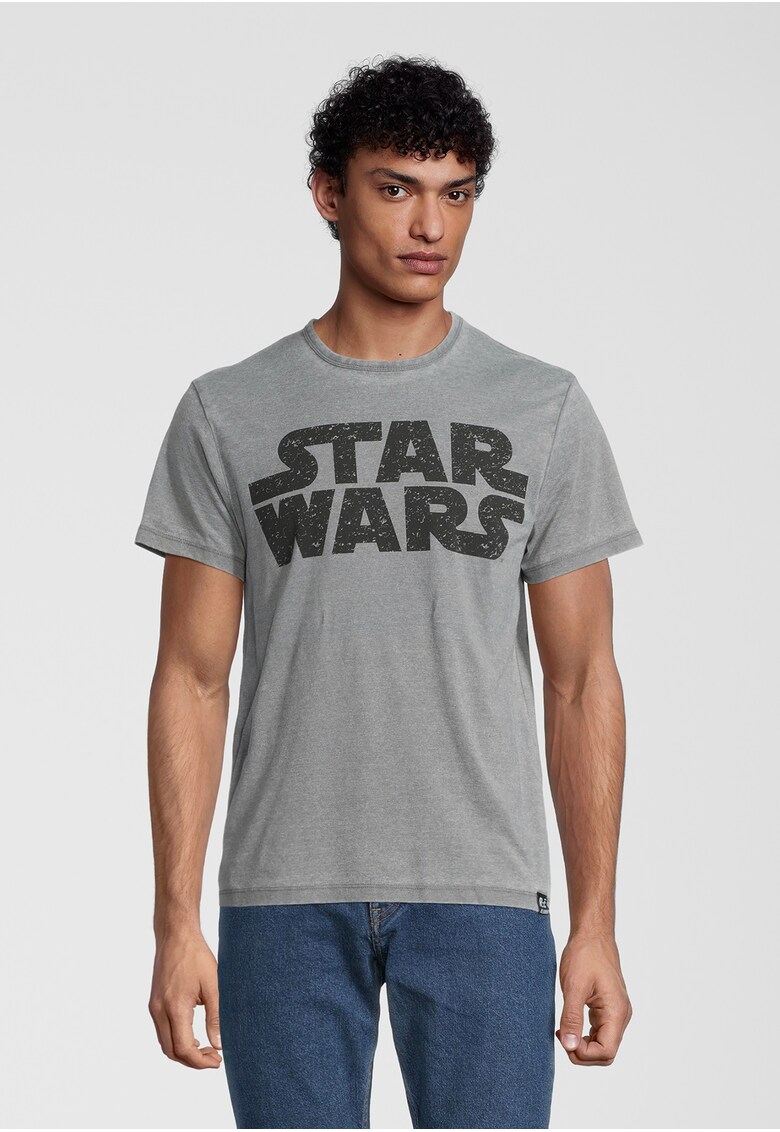 Tricou cu decolteu la baza gatului Star Wars Vintage Logo 4721