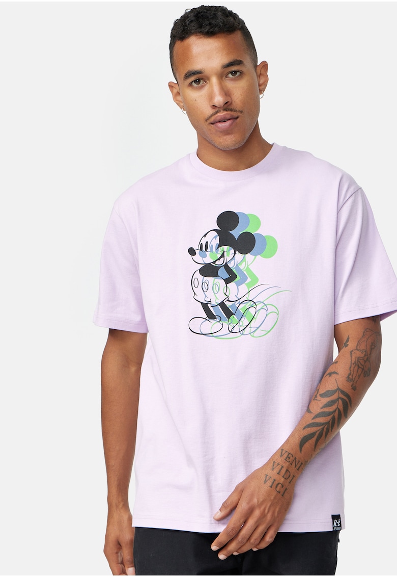 Tricou de bumbac organic cu Mickey Mouse