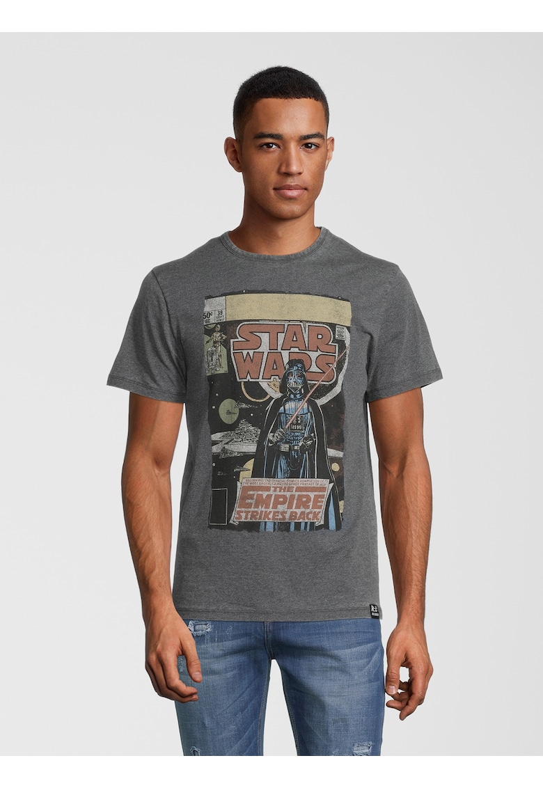 Tricou de bumbac cu imprimeu grafic Star Wars Empire Strikes Back 5365