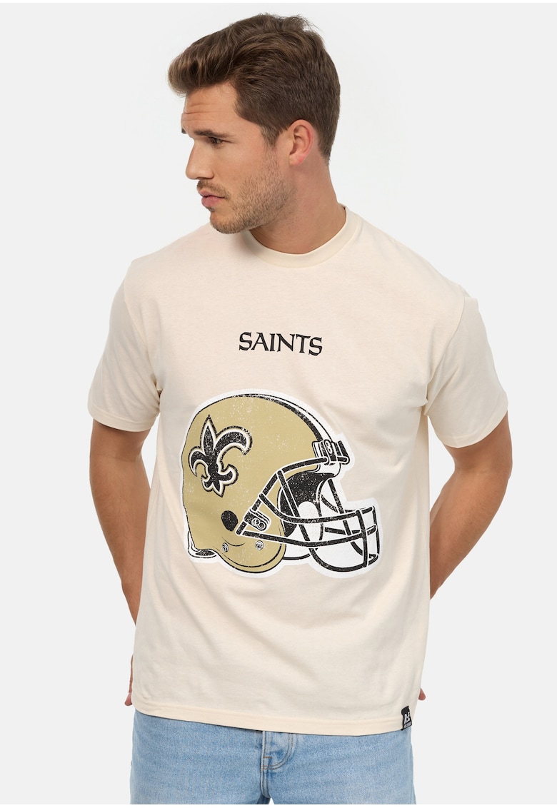 Tricou unisex relaxed fit NFL Saints Helmet 6277