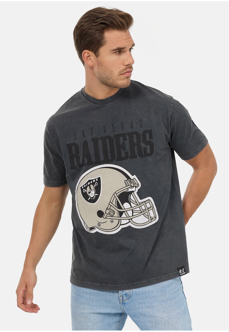 Tricou relaxed fit NFL Raiders Helmet 6289