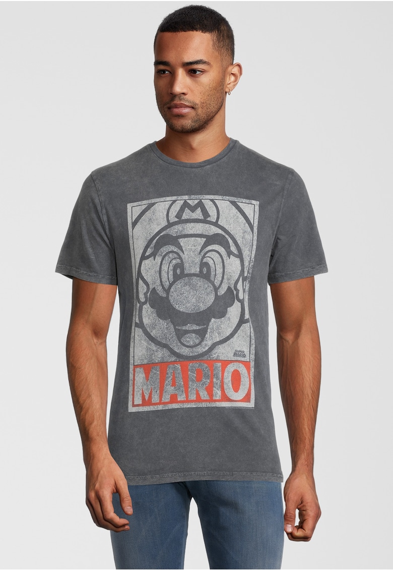 Tricou din bumbac Super Mario Vintage Tonal Face 7851