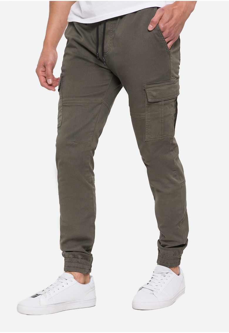 Pantaloni cargo slim fit de trening Bloomfield 8415