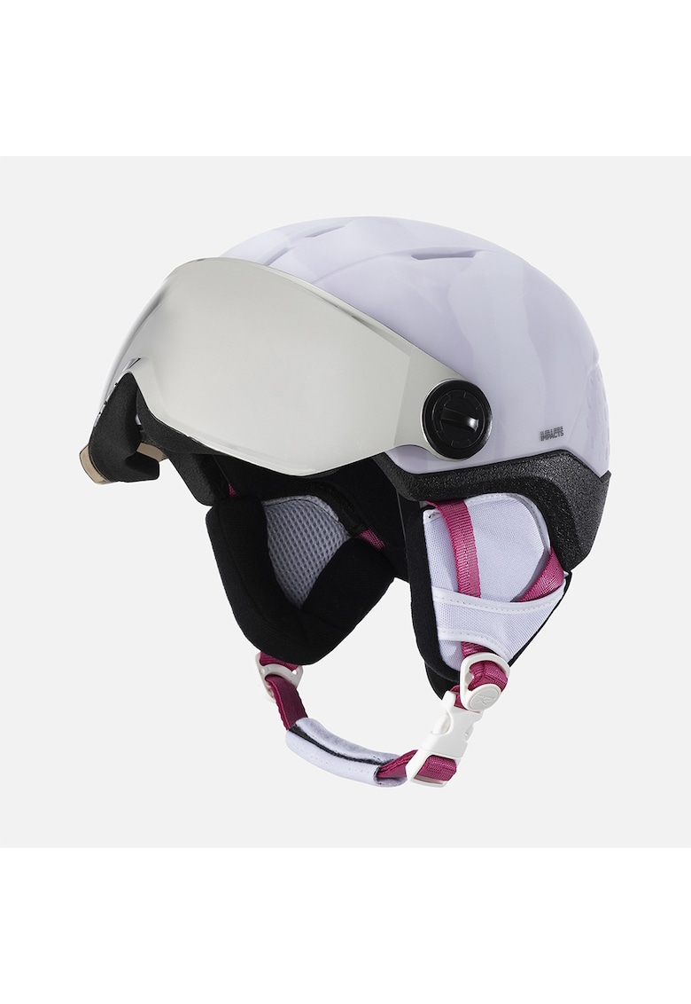 Rossignol Casca ski Whoopee visor impacts - culoare alb - pentru copii - marime