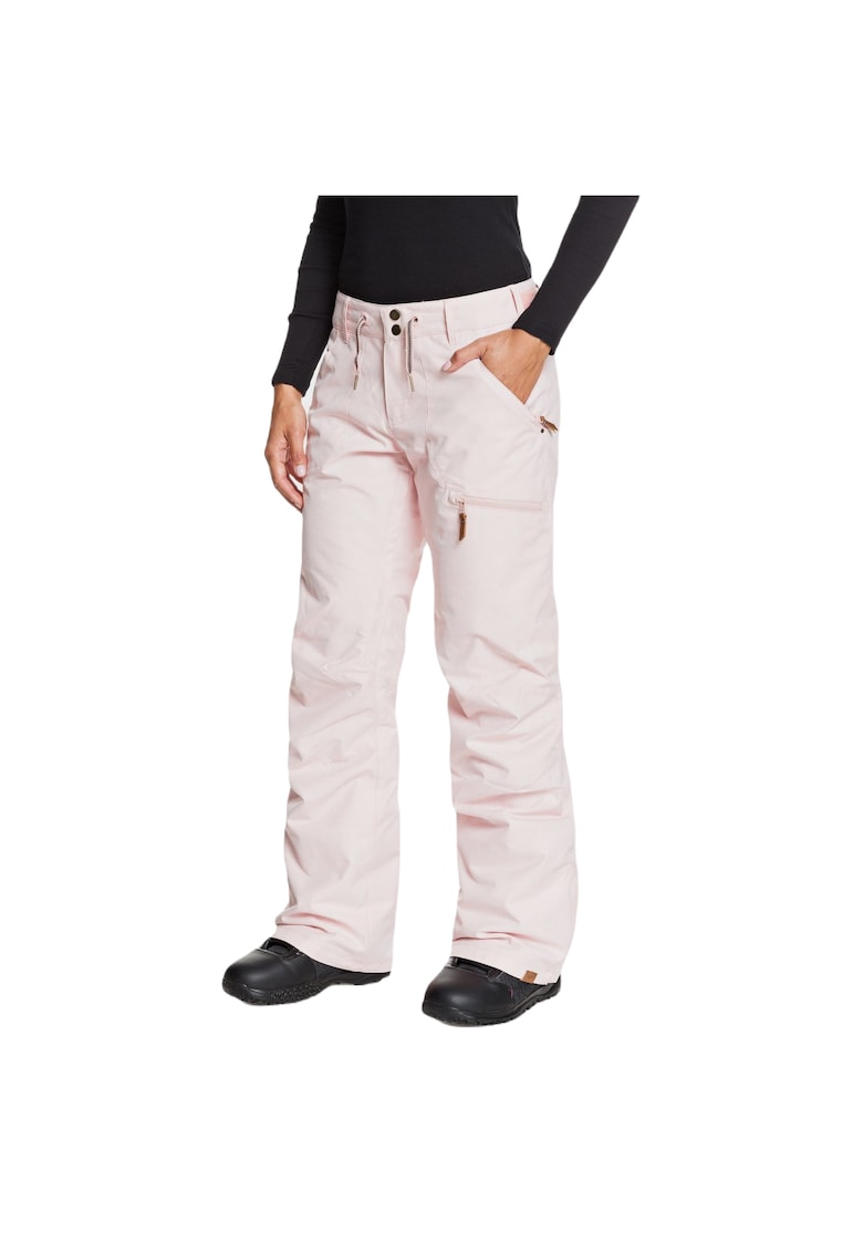 Pantaloni de schi dama - Poliester - Roz