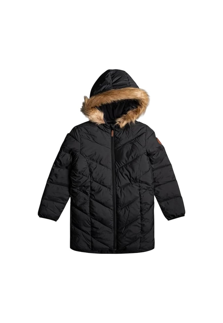 Geaca de iarna pentru fete - Negru
