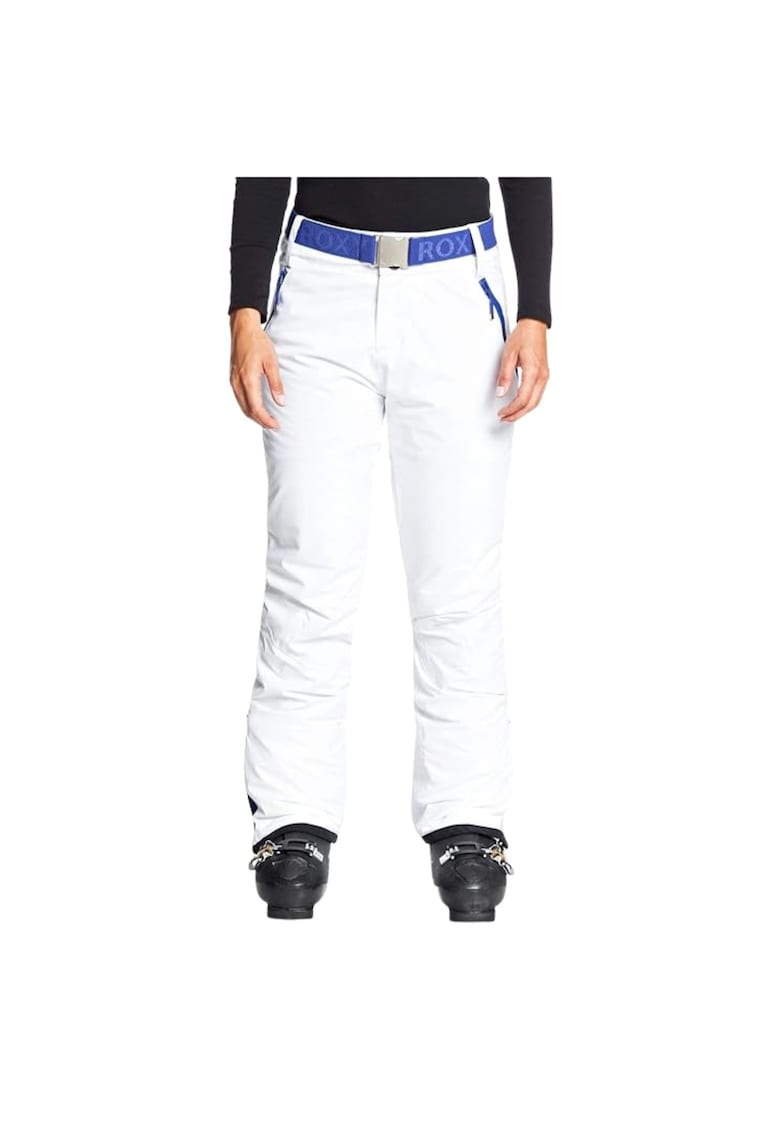 Roxy Pantaloni de schi pentru femei - Poliester - Albqwdfxzg - Alb