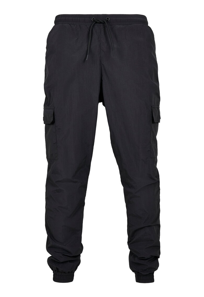 Pantaloni cargo cu snur de ajustare in talie