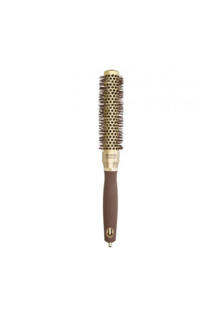 Perie profesionala de par XL - 25mm - Expert Blowout Speed Wavy Bristle Gold&Brown -