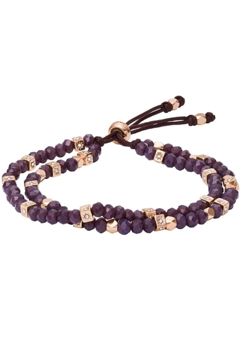 Bratara Arm Party Purple beaded JOA00797791 - Mov - Auriu