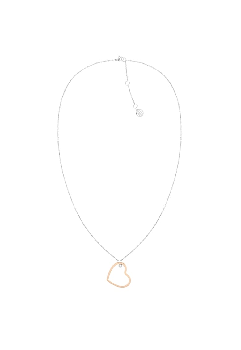 Colier Woman’s Collection heart 2780759 - Argintiu - Rose gold