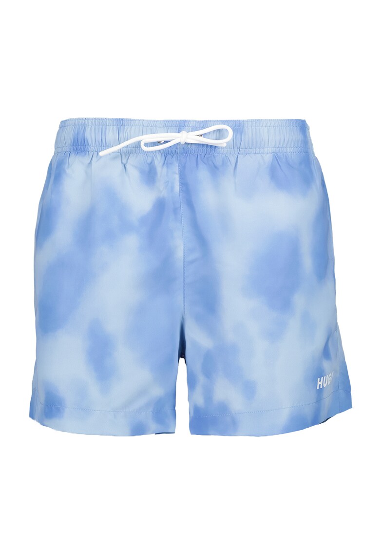 Pantaloni scurti de baie cu model tie-dye