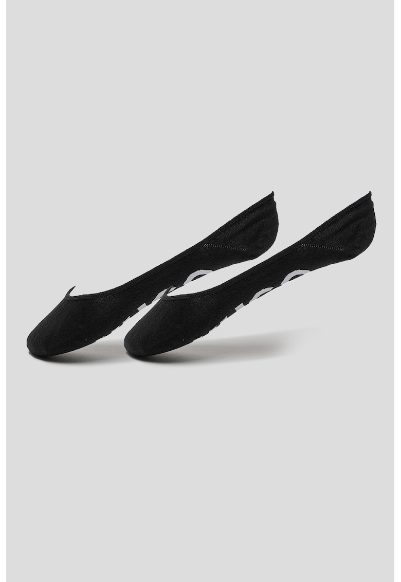 Set de sosete foarte scurte din amestec de bumbac cu logo - 2 perechi Set de sosete foarte scurte din amestec de bumbac cu logo - 2 perechi