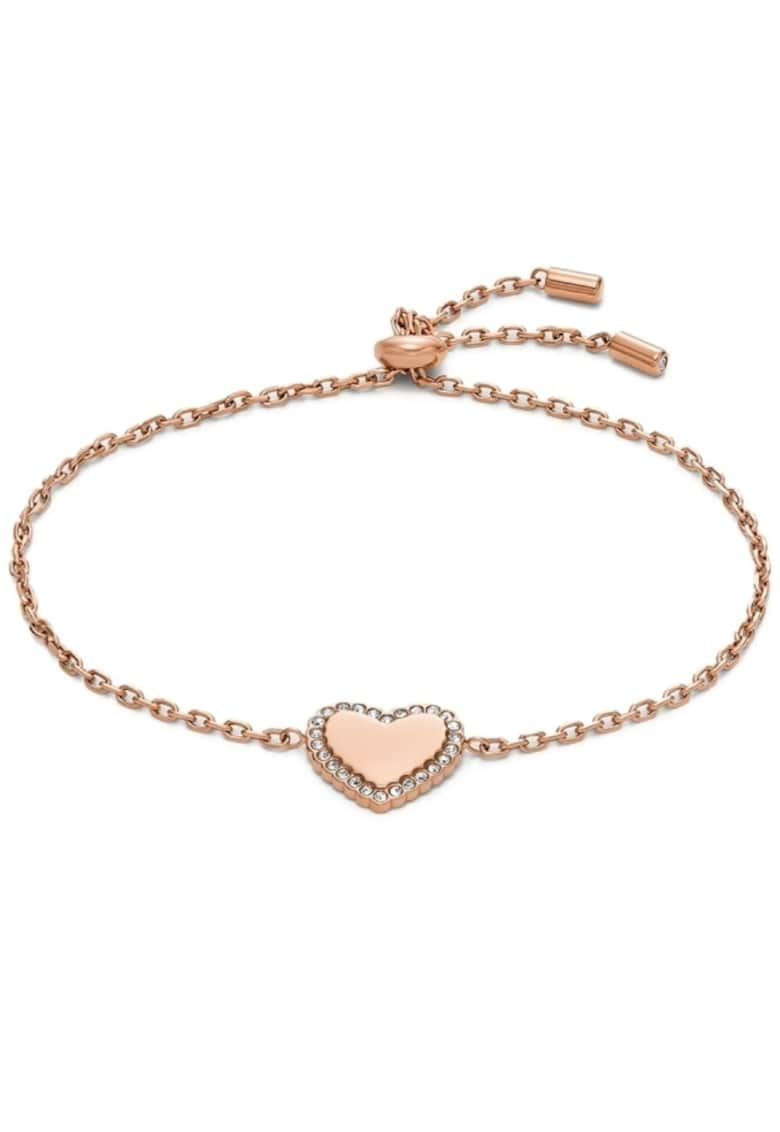 Bratara Elliott Heart Chain JOF00942791 - Rose gold