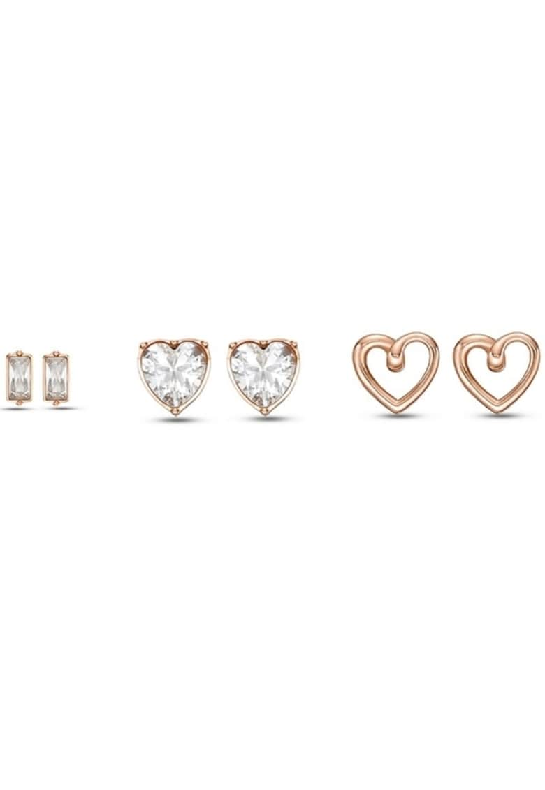 Cercei All Stacked Up stud set JGFTSET1056 - Rose gold