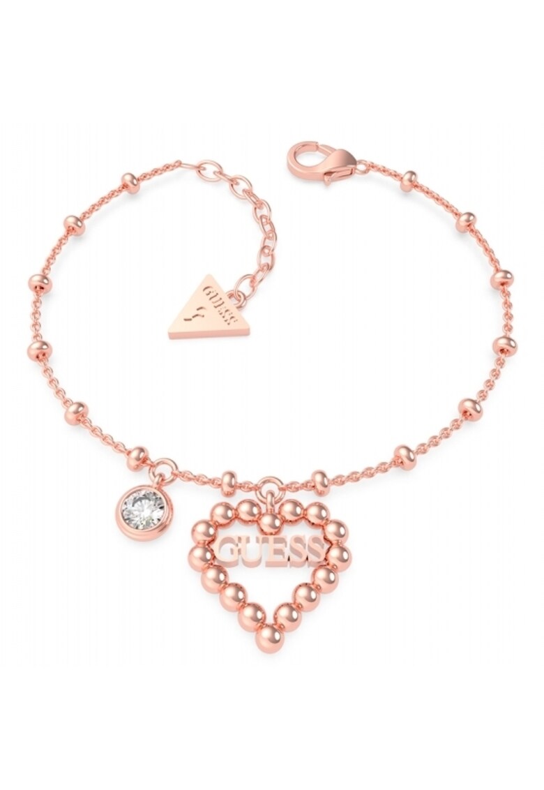 Bratara Heart Romance UBB70091-S - Rose gold