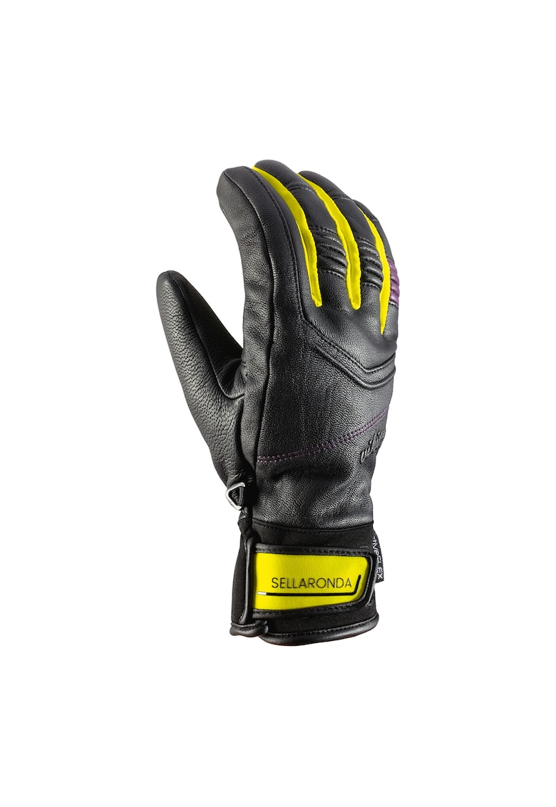 Manusi Sella Ronda - Negru-Galben - Marime: 05