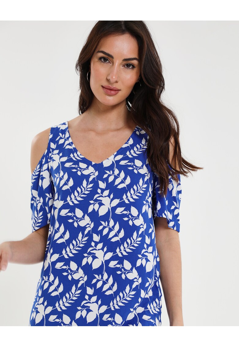 Rochie cu decolteu pe umeri mallorca 7227