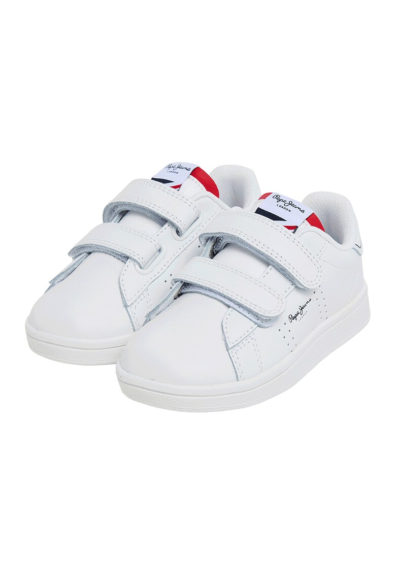 Pantofi sport de piele cu velcro