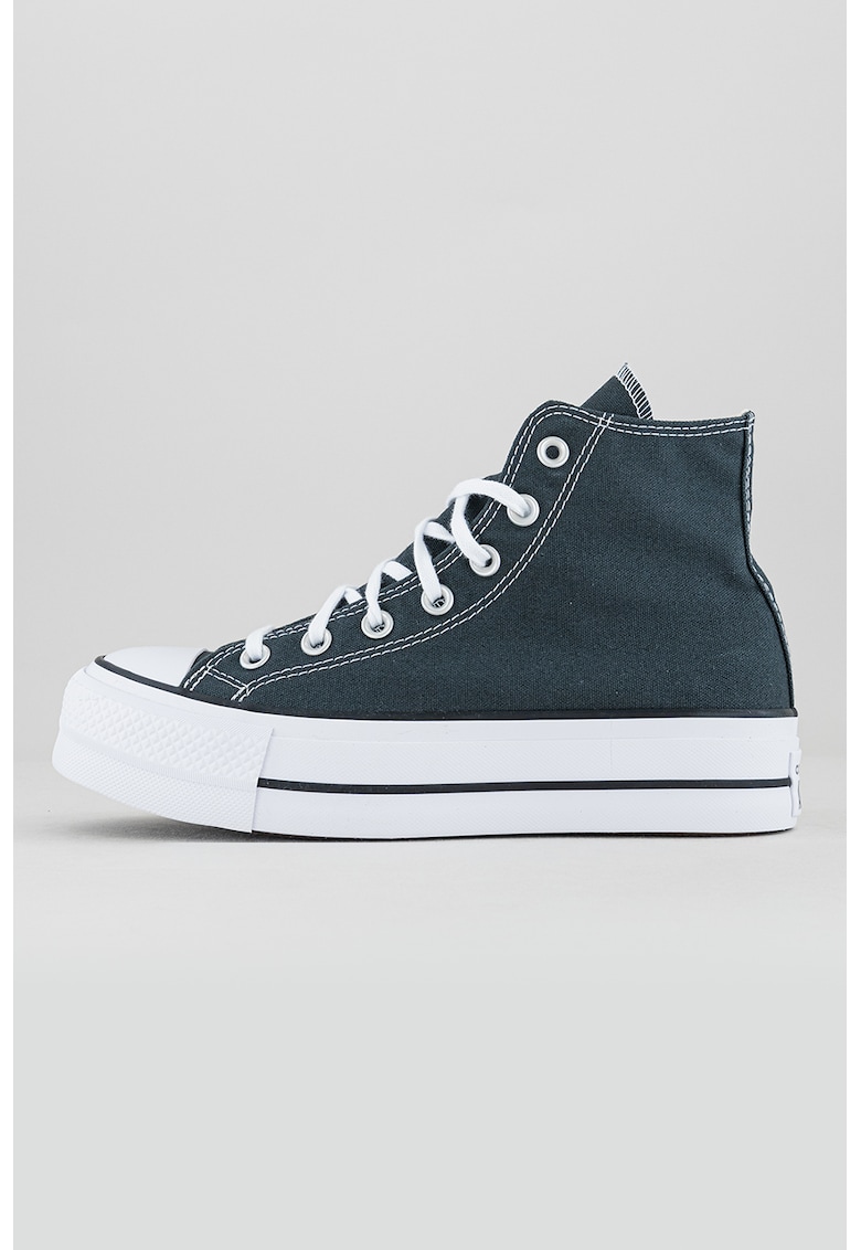Converse Tenisi cu talpa flatform Chuck Taylor All Star Lift - Negru