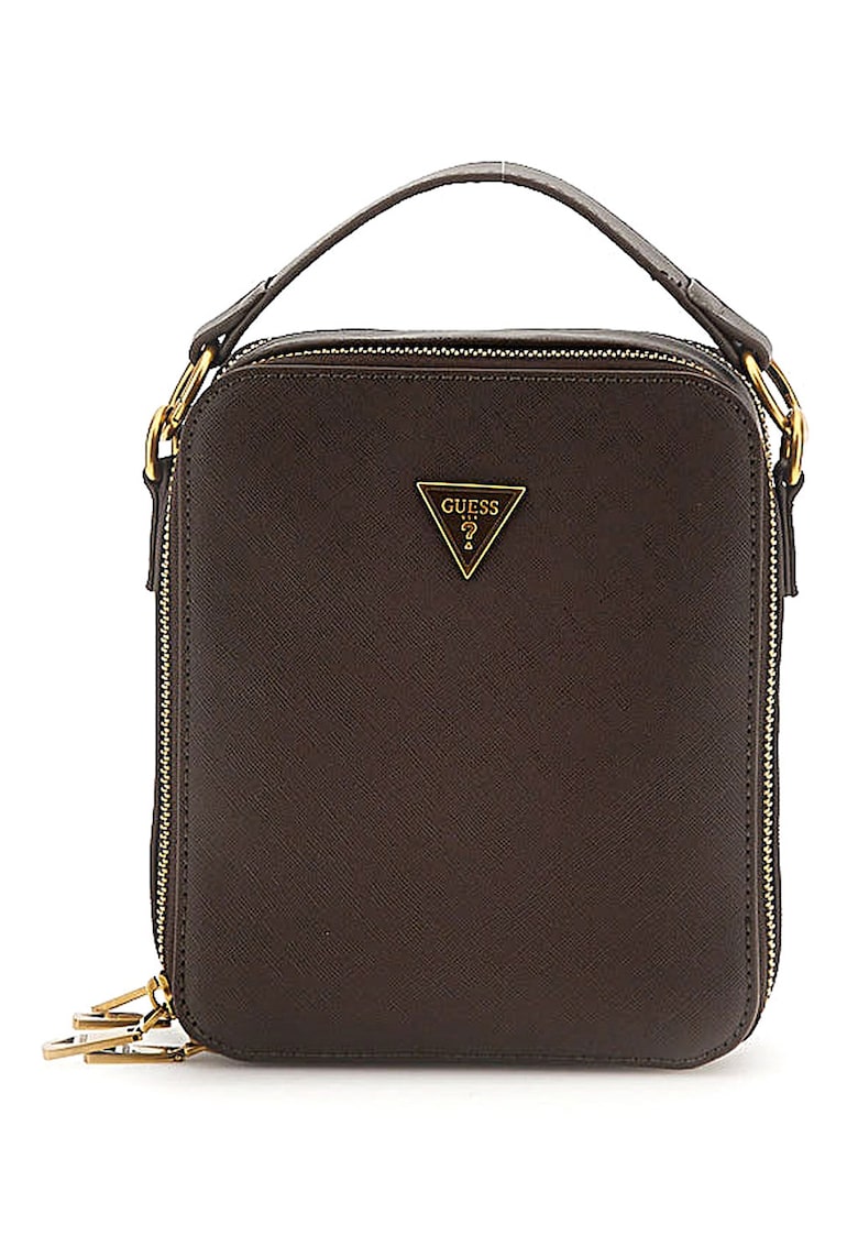 Geanta crossbody de piele saffiano ecologica Torino