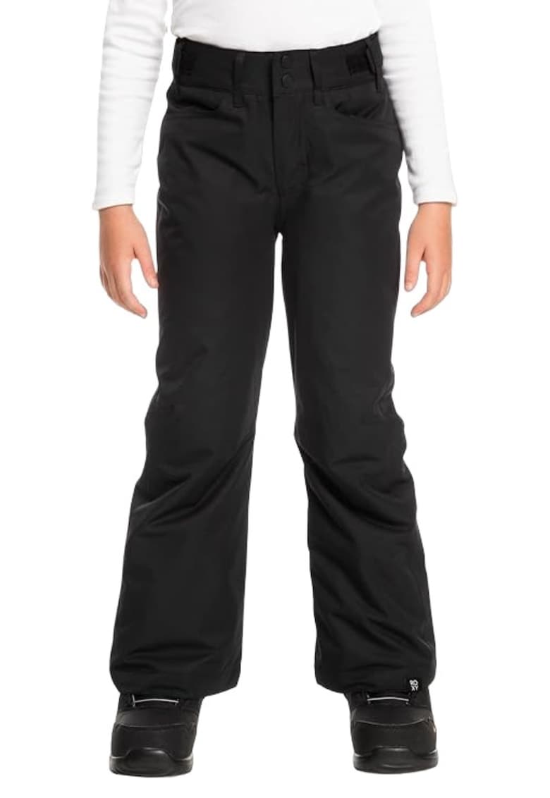 Roxy Pantaloni ski pentru fete - Backyard - Poliester - Negru - Negru