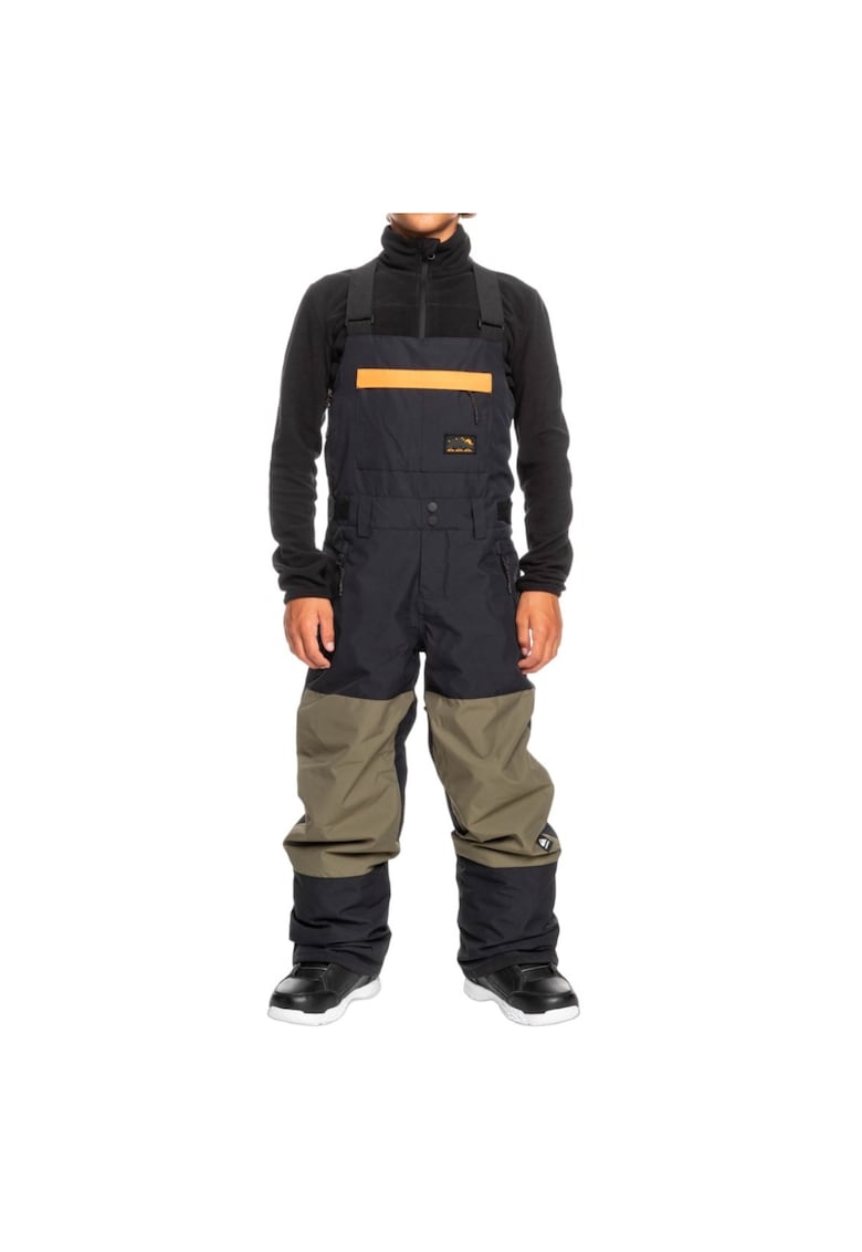 Costum de schi Mash Up pentru baieti - Polester - Negru - 140