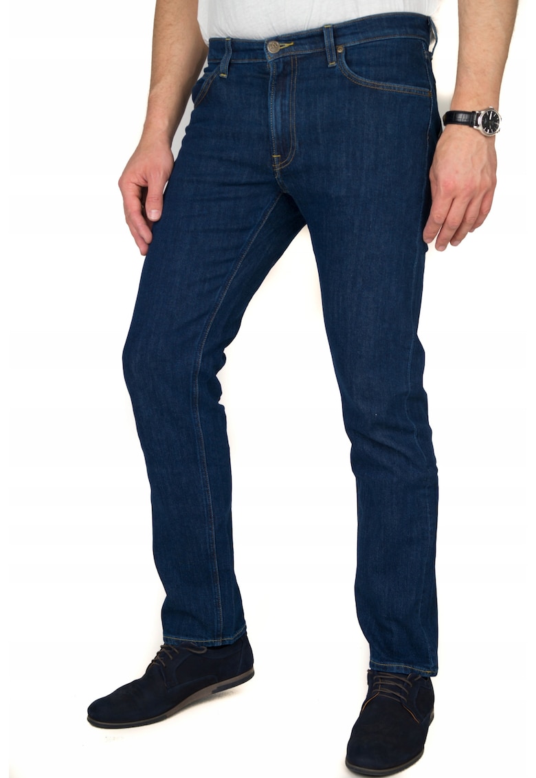 Blugi barbati - Bumbac - - Albastru inchis