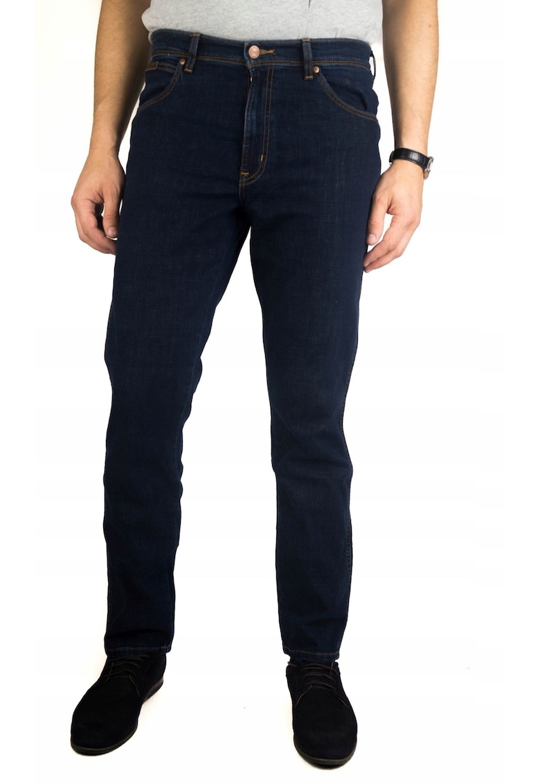 Blugi slim pentru barbati - Bumbac - Albastru - W32 - L34