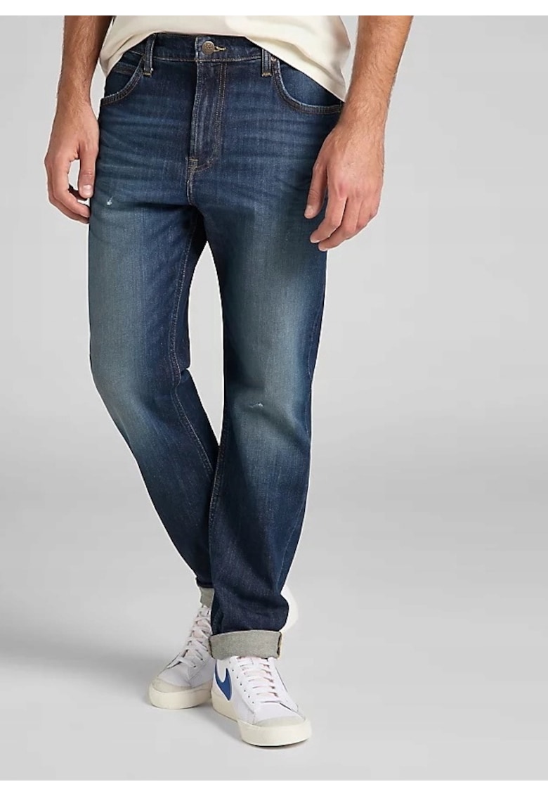 Blugi barbati - Bumbac - Albastru -okok - Albastru