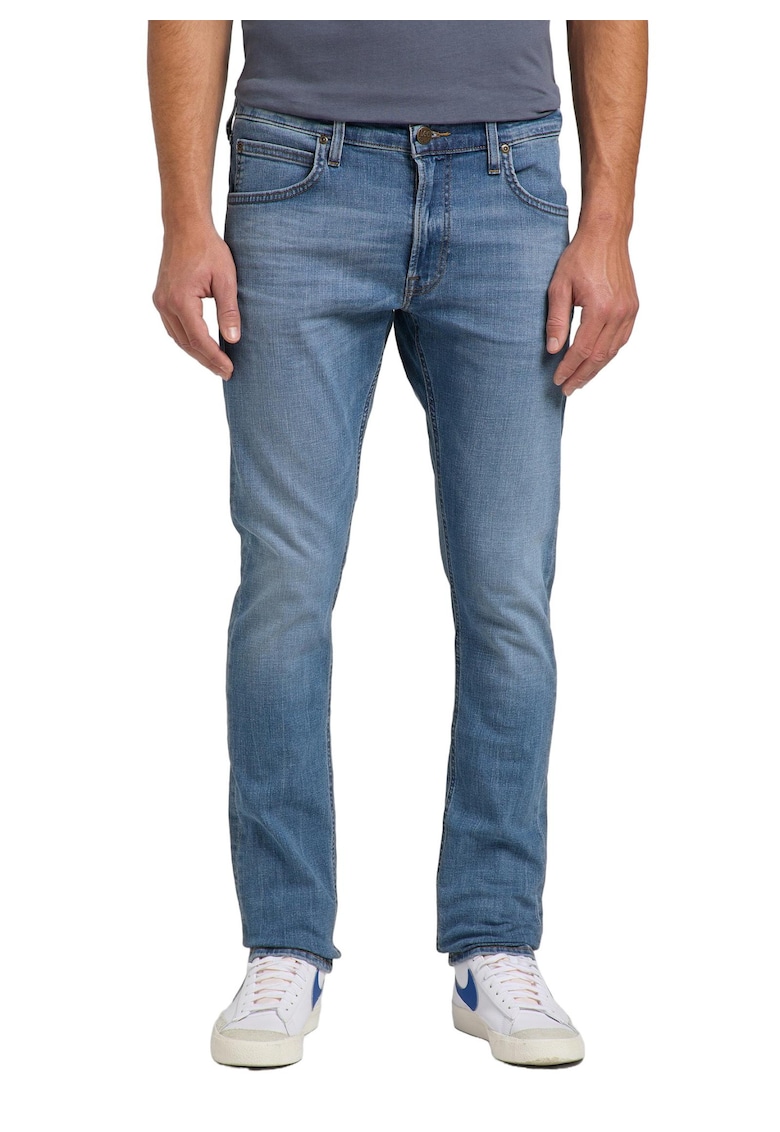 Blugi barbati Luke cu croiala Slim Tapered albastru