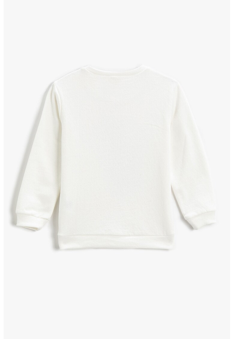 Bluza de trening cu imprimeu cu pisica