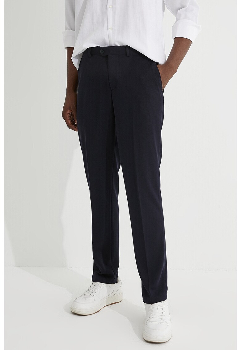 Pantaloni eleganti cu talie inalta