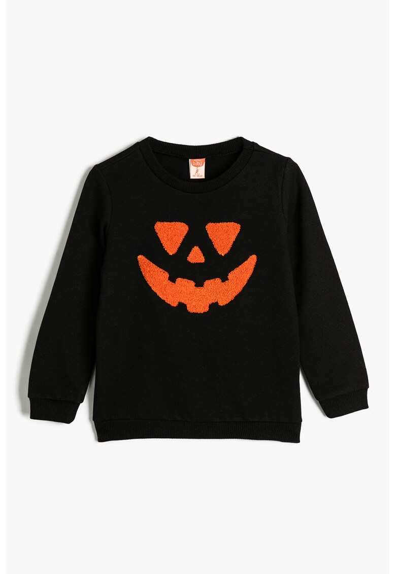 Bluza de trening cu imprimeu Halloween