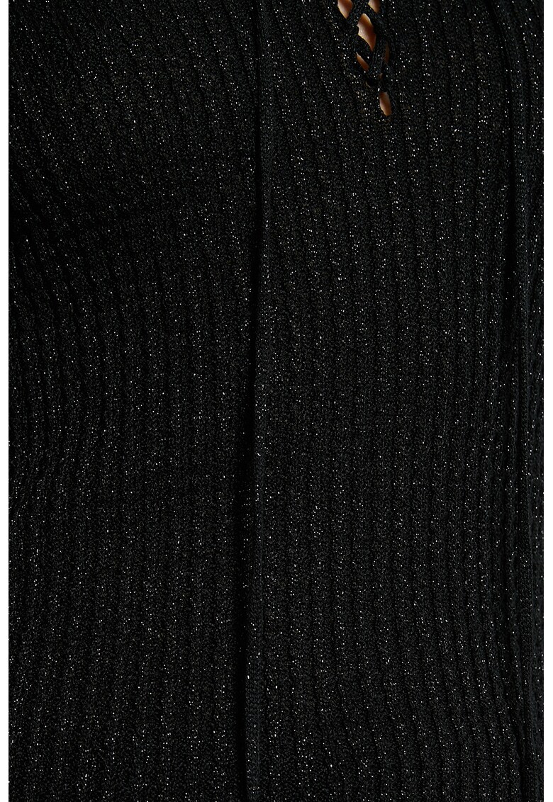 Pulover cu insertii de lurex