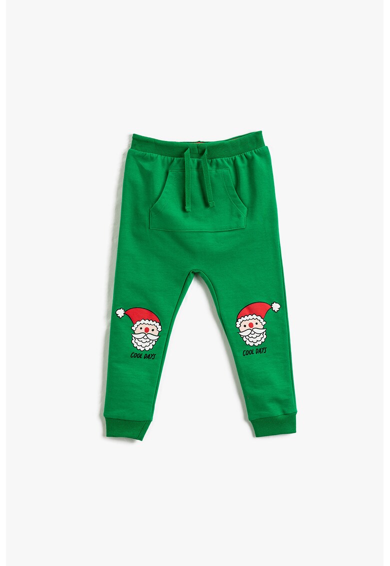 Pantaloni de trening cu buzunar kangaroo