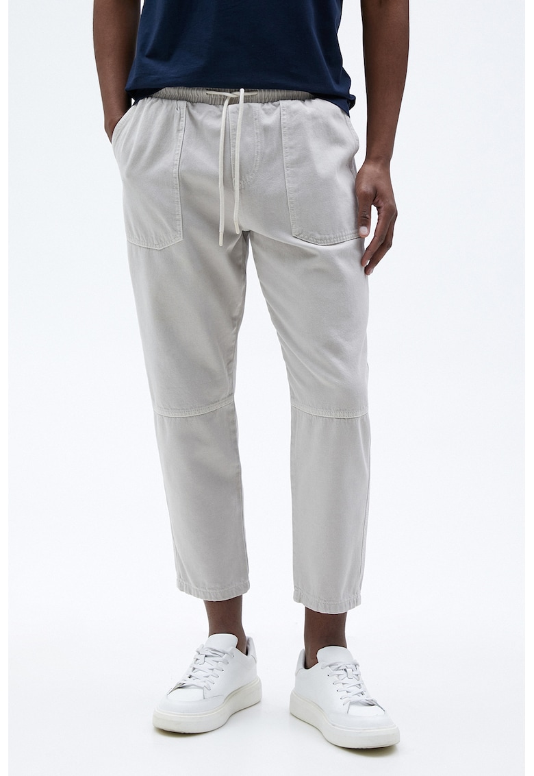 Pantaloni crop uni