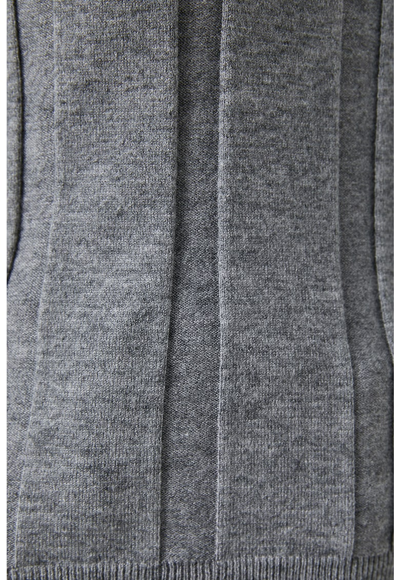 Pulover striat tricotat fin