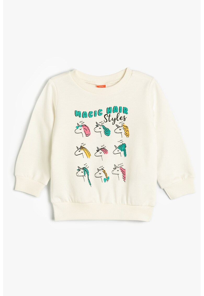 Bluza de trening cu unicorni
